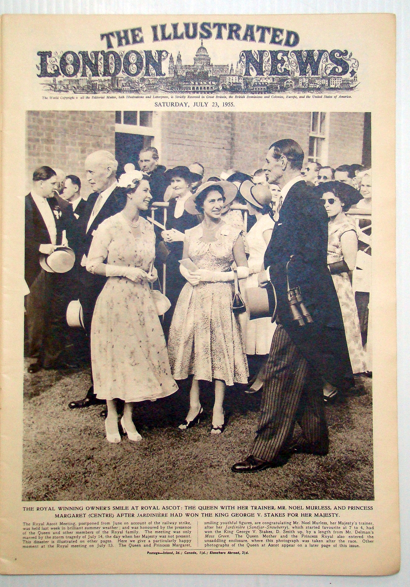 Image for The Illustrated London News (ILN), July 23, 1955: Geneva Summit Conference / Life In the Soviet Union