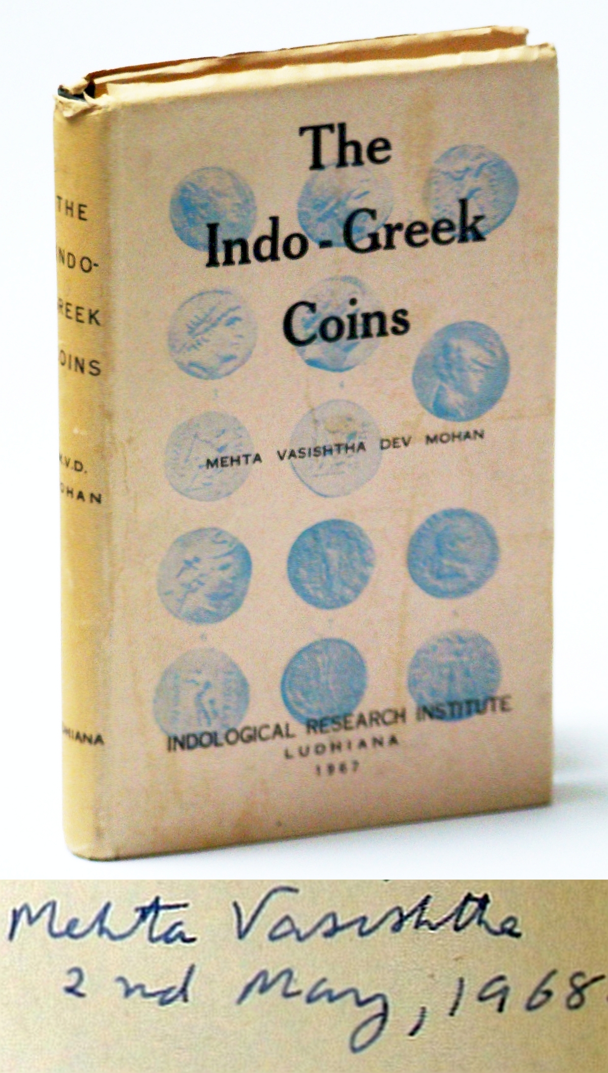 Image for The Indo-Greek coins