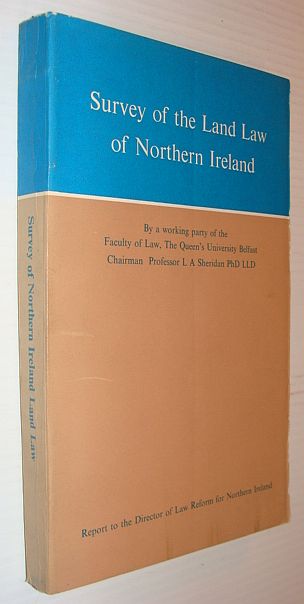 Image for Survey of the land law of Northern Ireland,