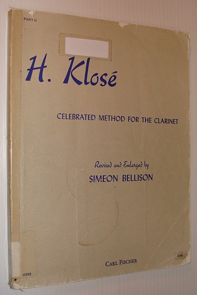 Image for H. Klose - Celebrated Method for the Clarinet: Part II (2)