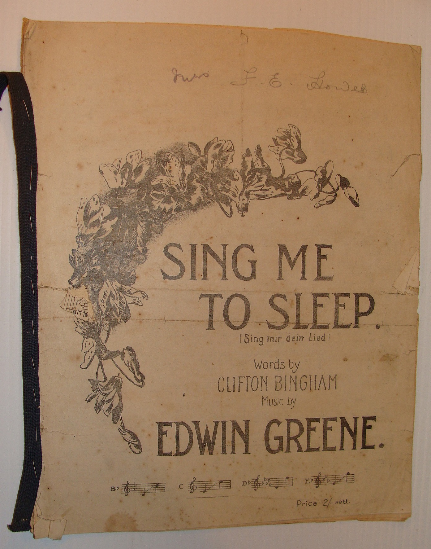 Image for Sing Me To Sleep (Sing Mir Dein Lied)