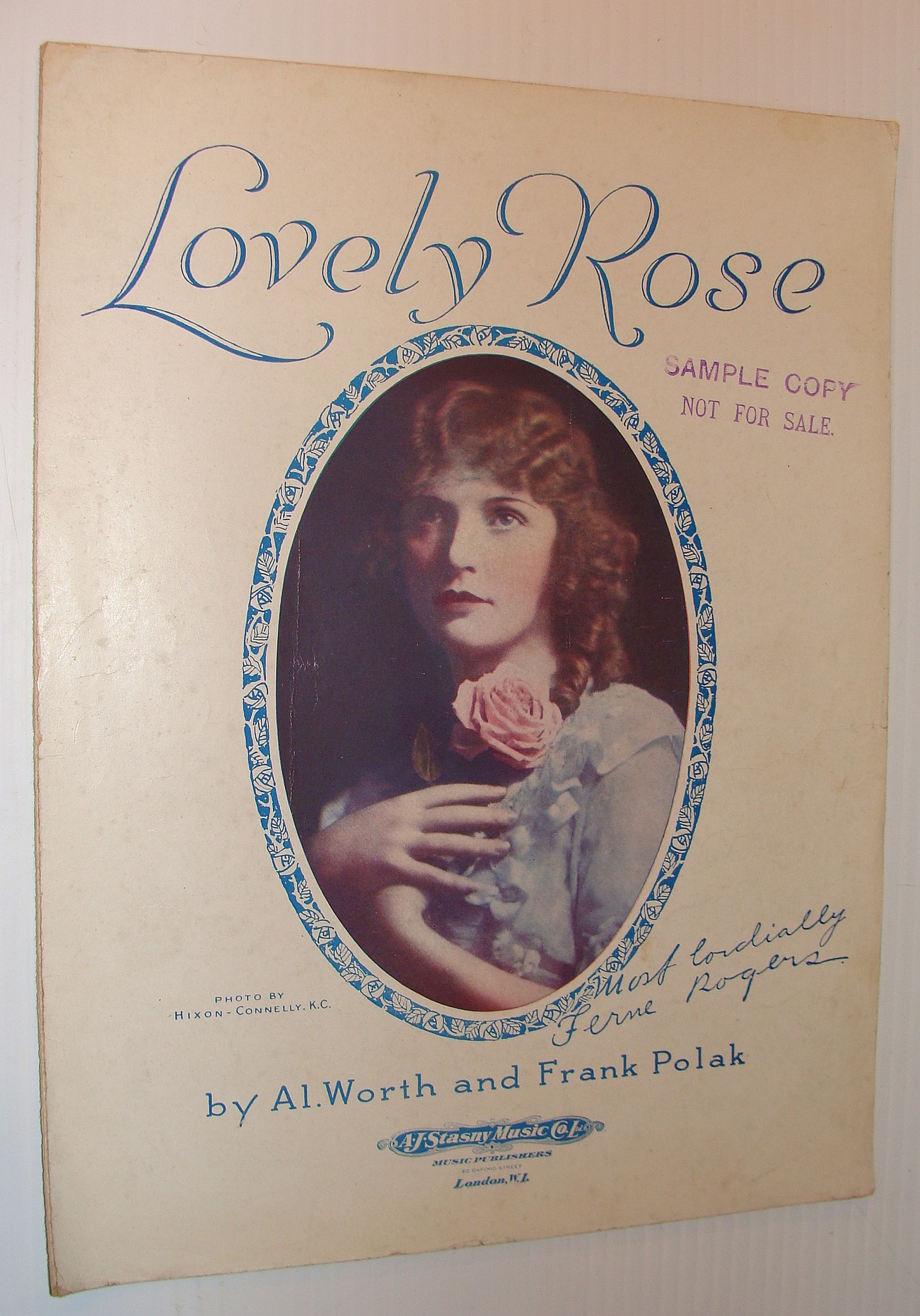 Image for Lovely Rose: Sheet Music for Piano and Voice
