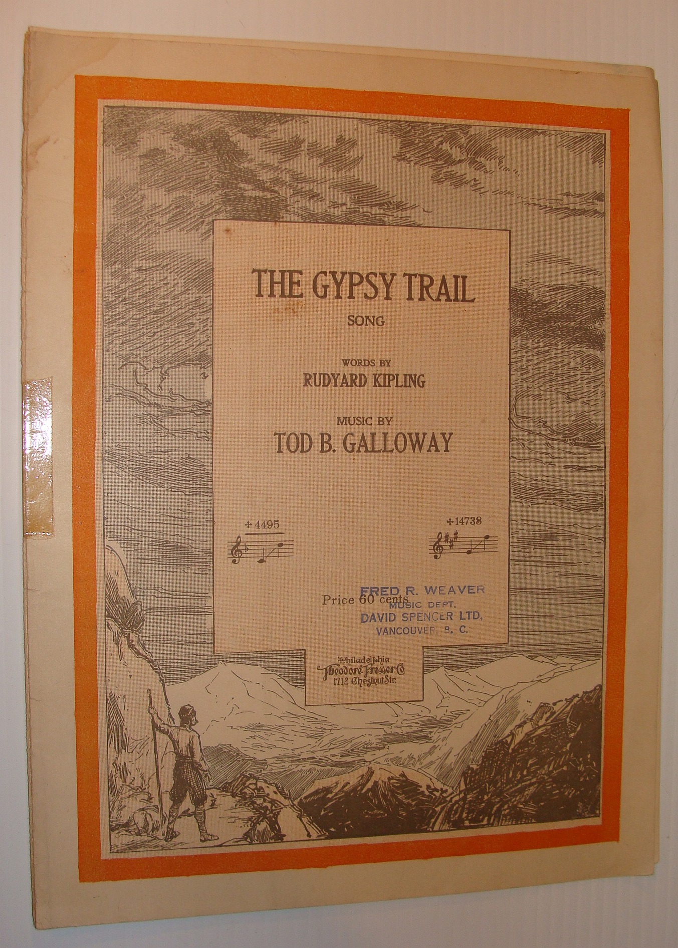 Image for The Gypsy Trail - Sheet Music