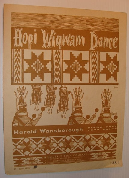 Image for Hopi Wigwam Dance: Piano Duet for Four Hands