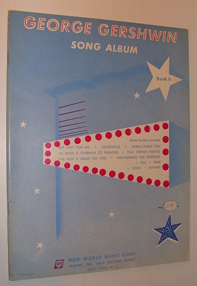 Image for George Gershwin Song Album - Book II (Two): Sheet Music for Piano and Voice
