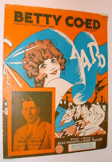 Image for Betty Coed - Collegiate Sweetheart Song - Foxtrot: Sheet Music for Piano and Voice