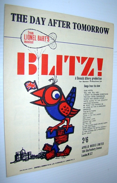 Image for The Day After Tomorrow: Sheet Music of the Song from Lionel Bart's "Blitz!" - Includes Music for Piano and Voice