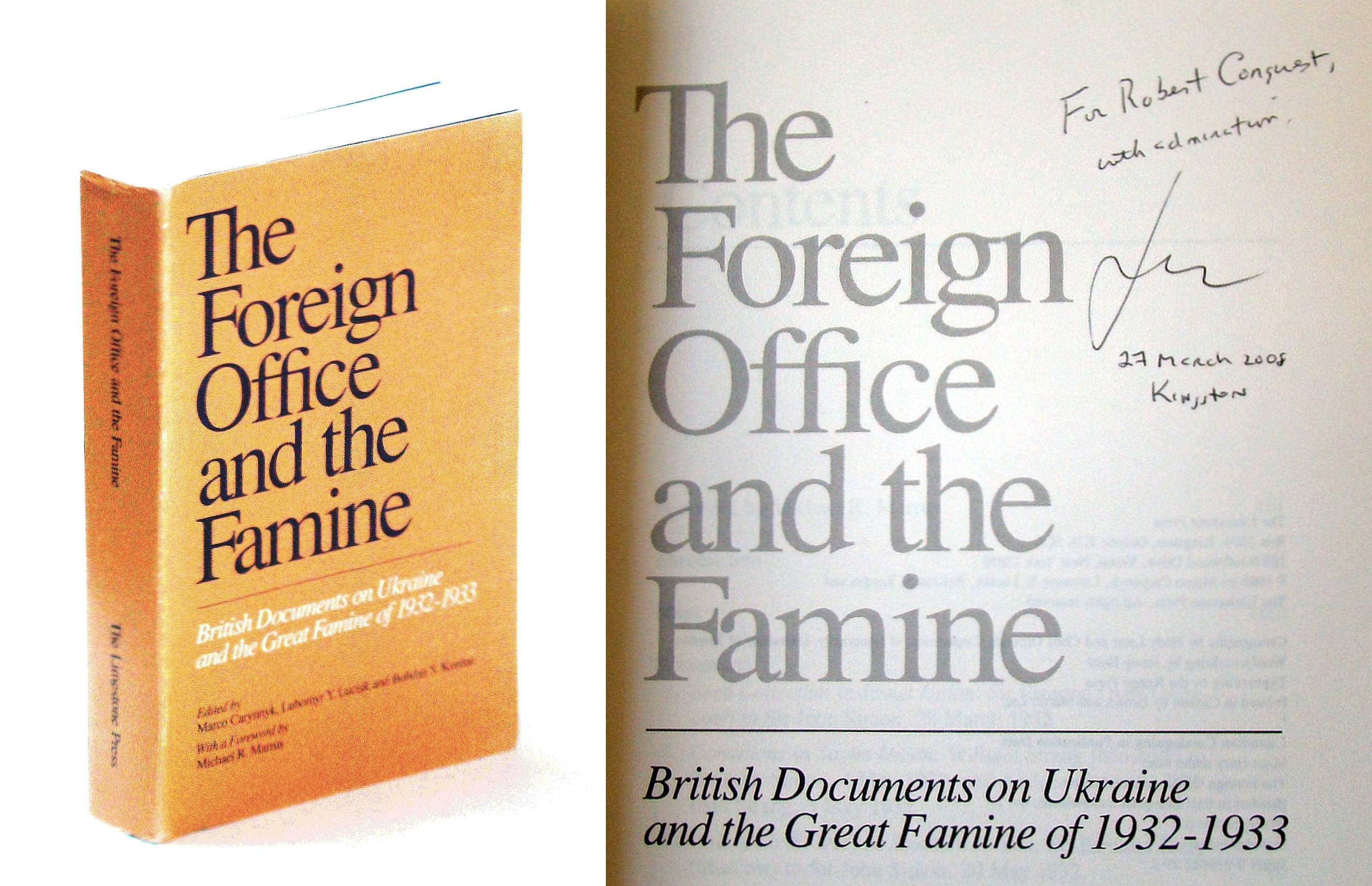 Image for The Foreign Office and the famine: British documents on Ukraine and the great famine of 1932-1933