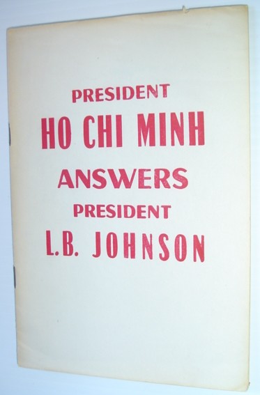 Image for Ho Chi Minh Answers President L.B. Johnson