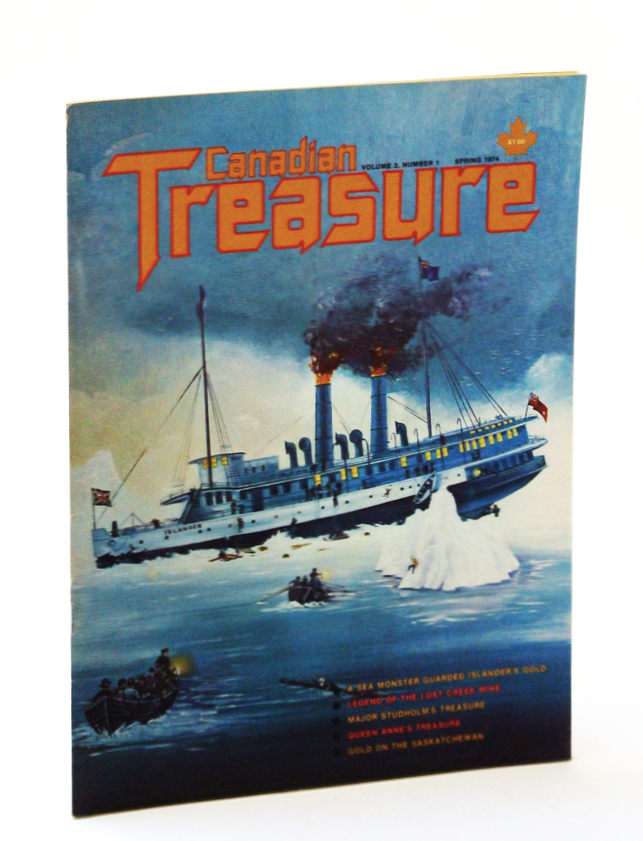 Image for Canadian Treasure Magazine - True Stories on Lost, Sunken and Buried Treasure - Volume 2, Number 1 (Collector's No. 4)