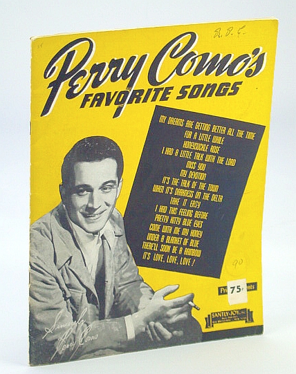 Image for Perry Como...."Perry Como's Favorite Songs"....Songbook
