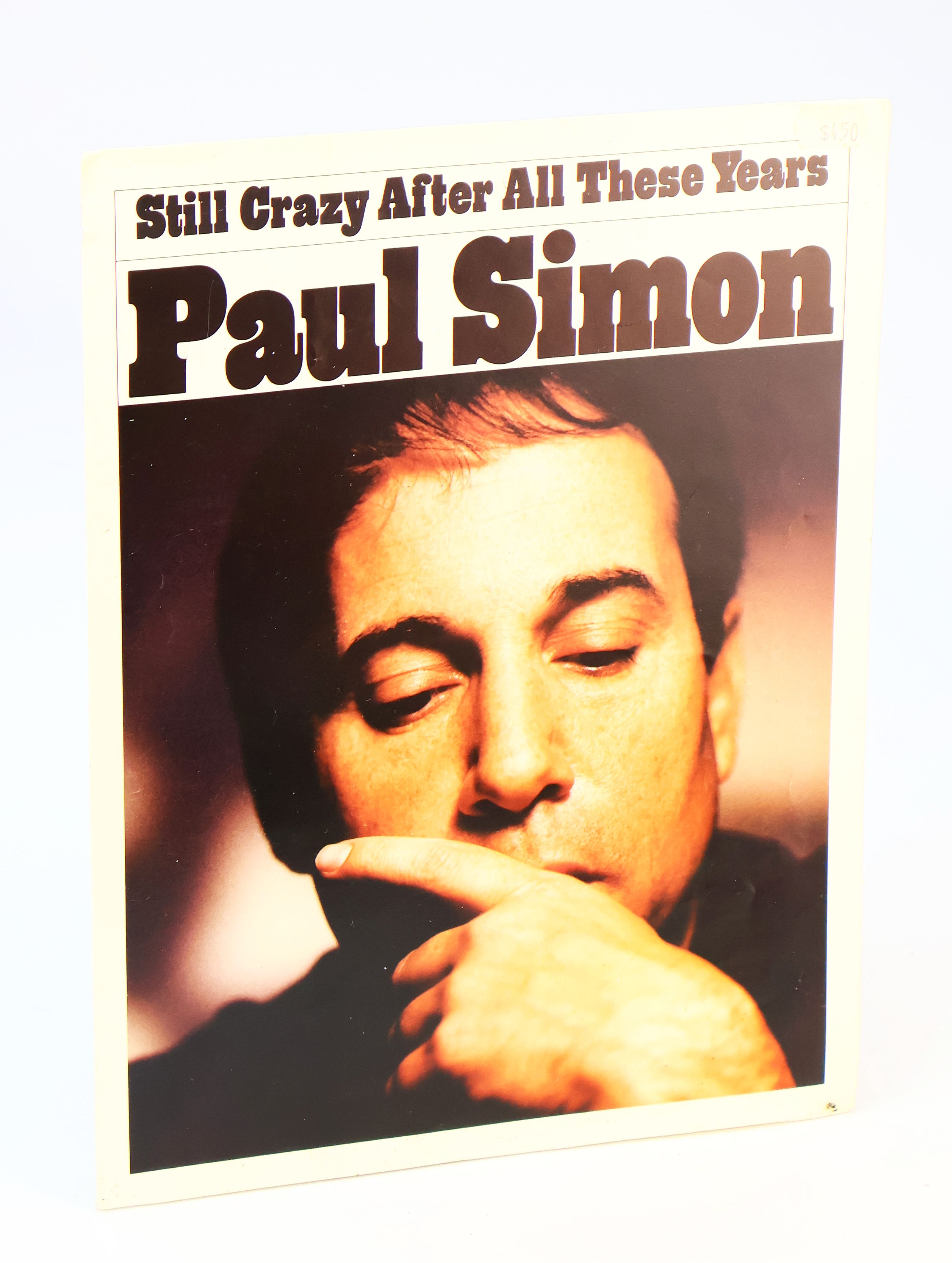 Still Crazy After All These Years - Piano Sheet Music With Lyrics and Guitar Chords