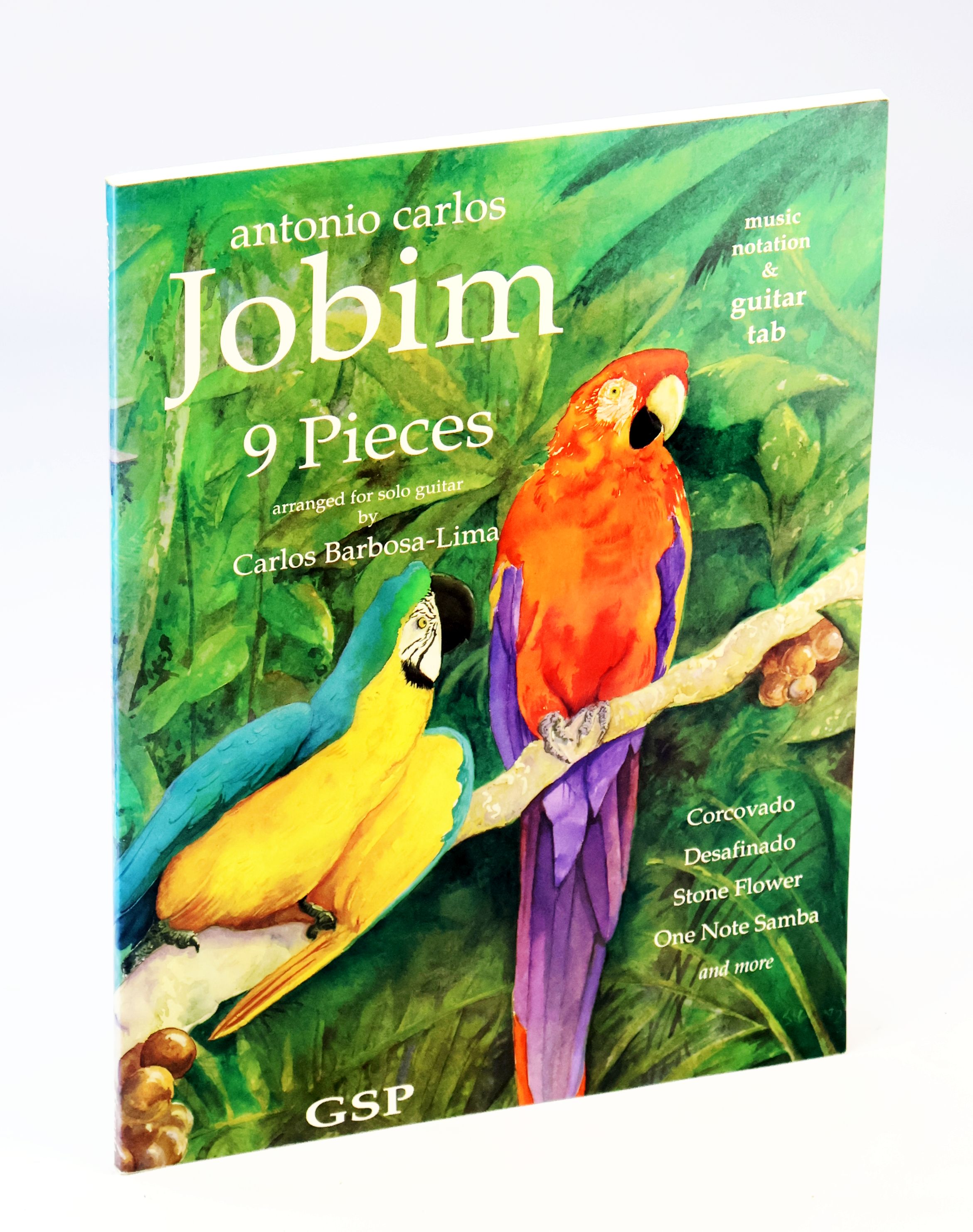 Antnio Carlos Jobim - 9 Pieces - Music Notation and Guitar Tab