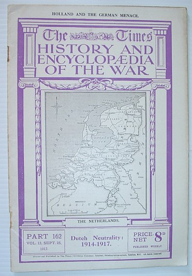 Image for The Times History and Encyclopaedia of the War - Part 162, September (Sept.) 25, 1917