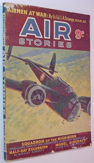 Image for Air Stories - Aerial Adventure in Fact and Fiction: February 1939, Vol. 8, No. 2