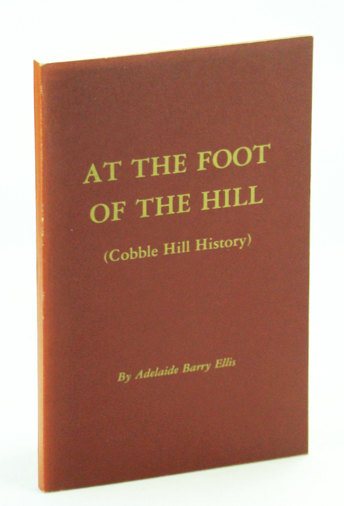 Image for At The Foot of the Hill (Cobble Hill History)