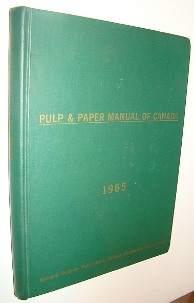 Image for Pulp and Paper Manual of Canada 1965