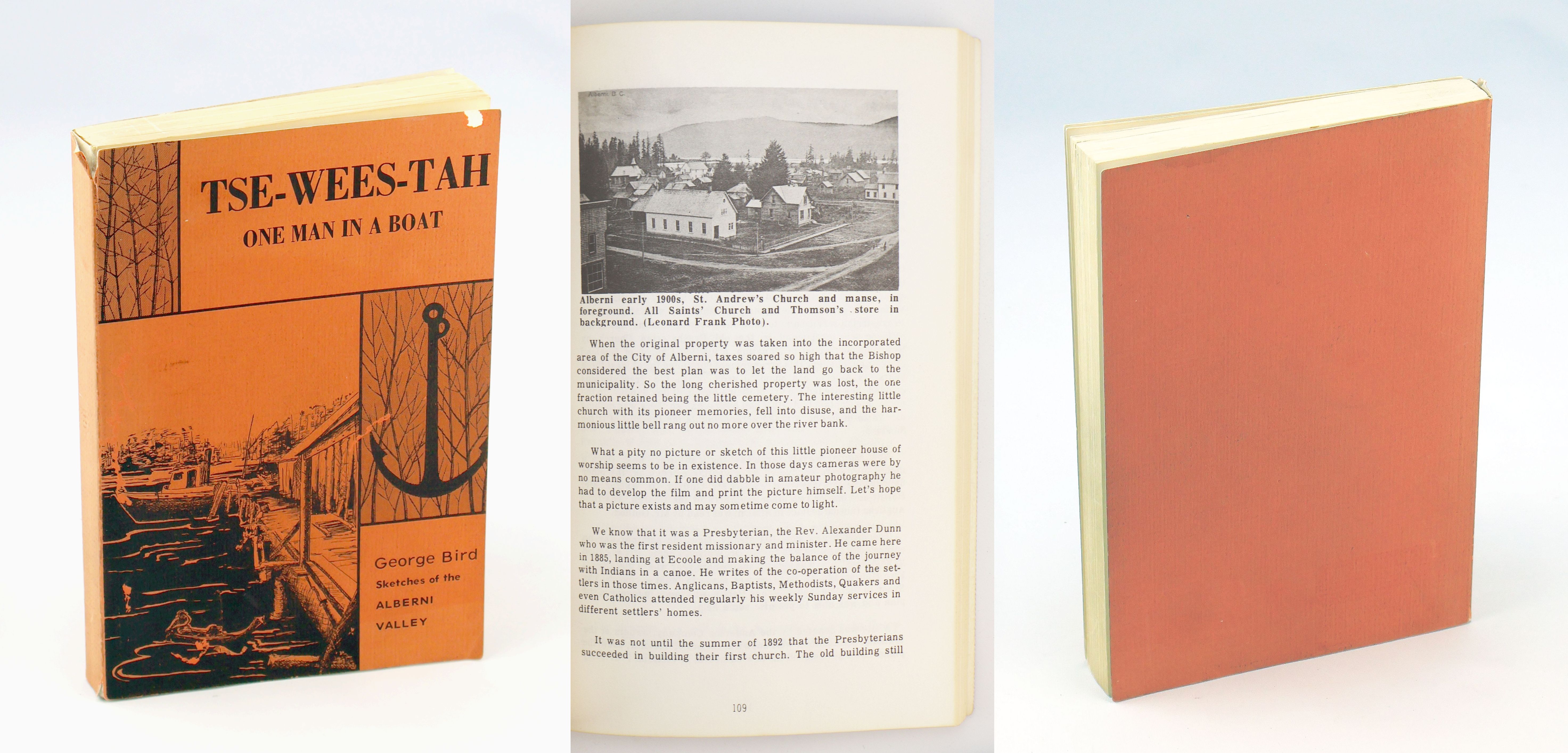 Tse-Wees-Tah - One Man In A Boat: Sketches of the Alberni Valley [British Columbia Local History]