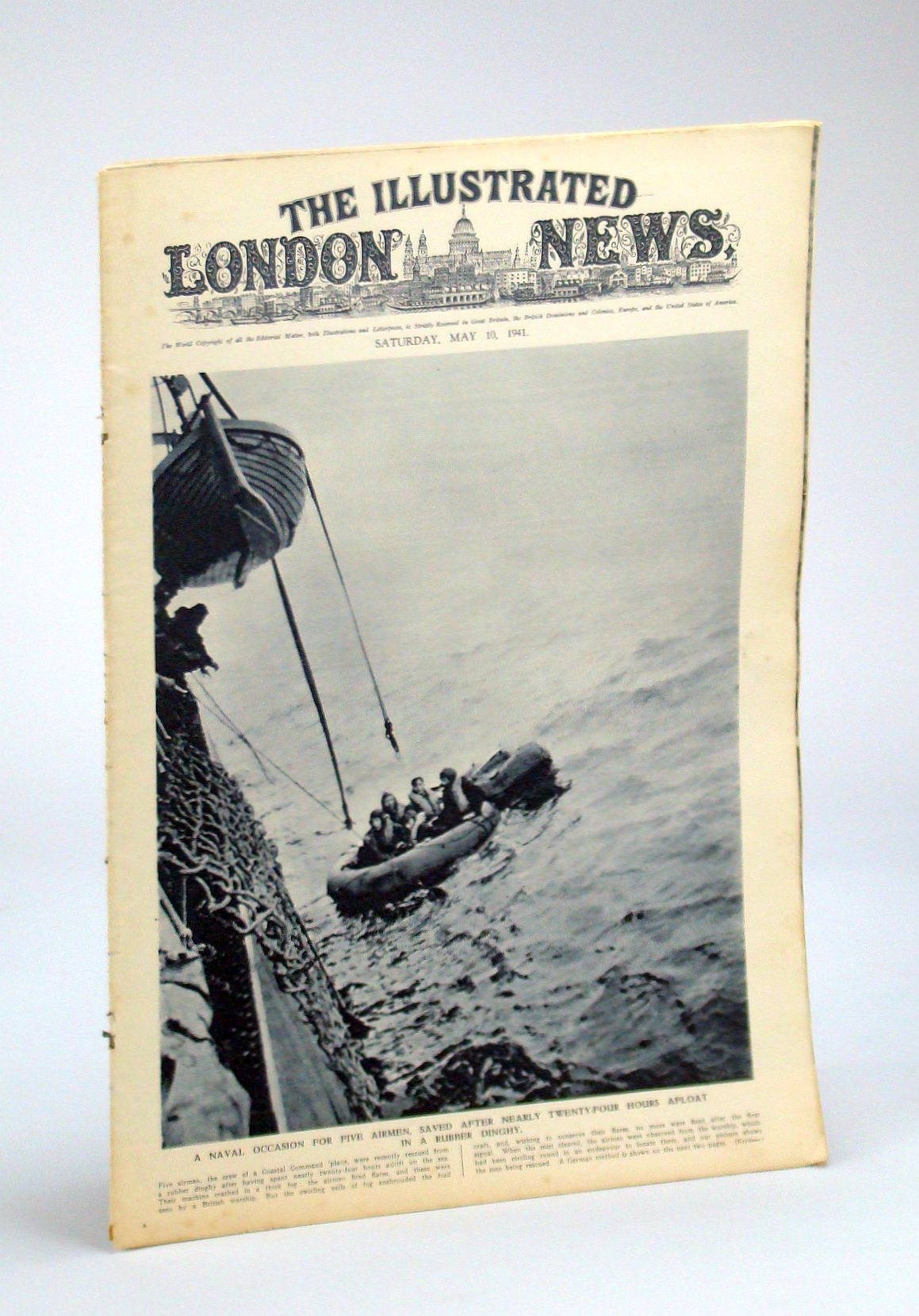 Image for The Illustrated London News, Saturday, May 10, 1941 - Pro-Axis Uprising in Iraq