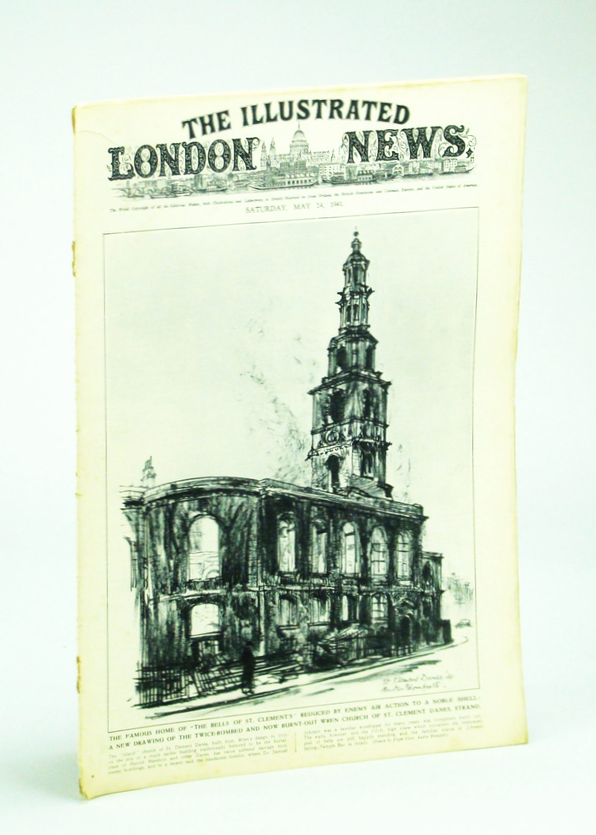 Image for The Illustrated London News, Saturday, May 24, 1941 - Iraqi Oil Coveted By Hitler