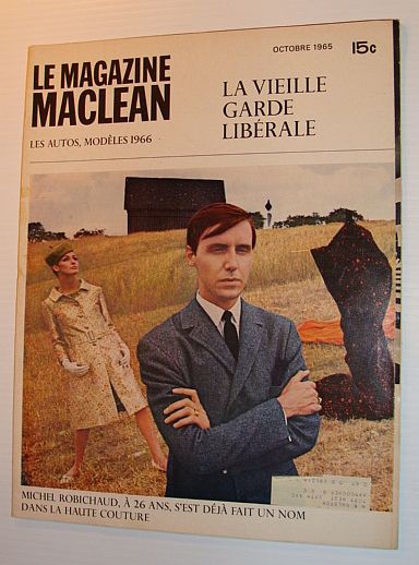 Image for Le Magazine Maclean, Octobre 1965 *MICHEL ROBICHAUD COVER PORTRAIT*