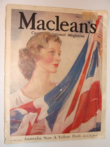 Image for Maclean's - Canada's National Magazine, May 15, 1934 *Australia Sees Japanese Menace*