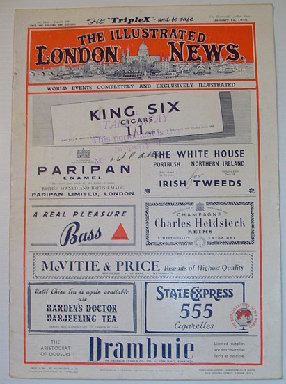 Image for The Illustrated London News - No 5569 Volume 208 January 12, 1946