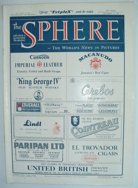 Image for The Sphere - The World's News in Pictures: November 15, 1958