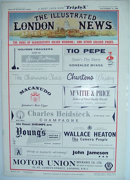 Image for The Illustrated London News - November 12, 1960