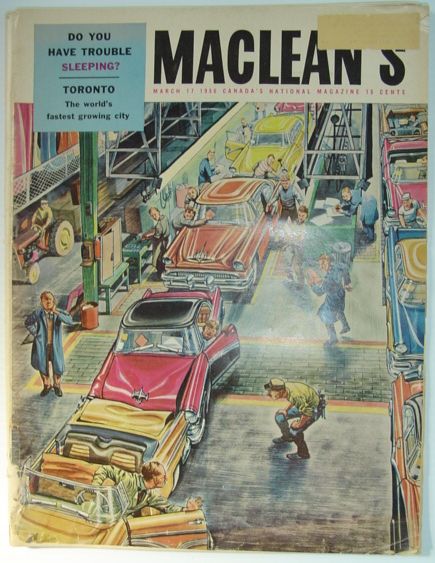 Image for Maclean's Magazine, March 17, 1956