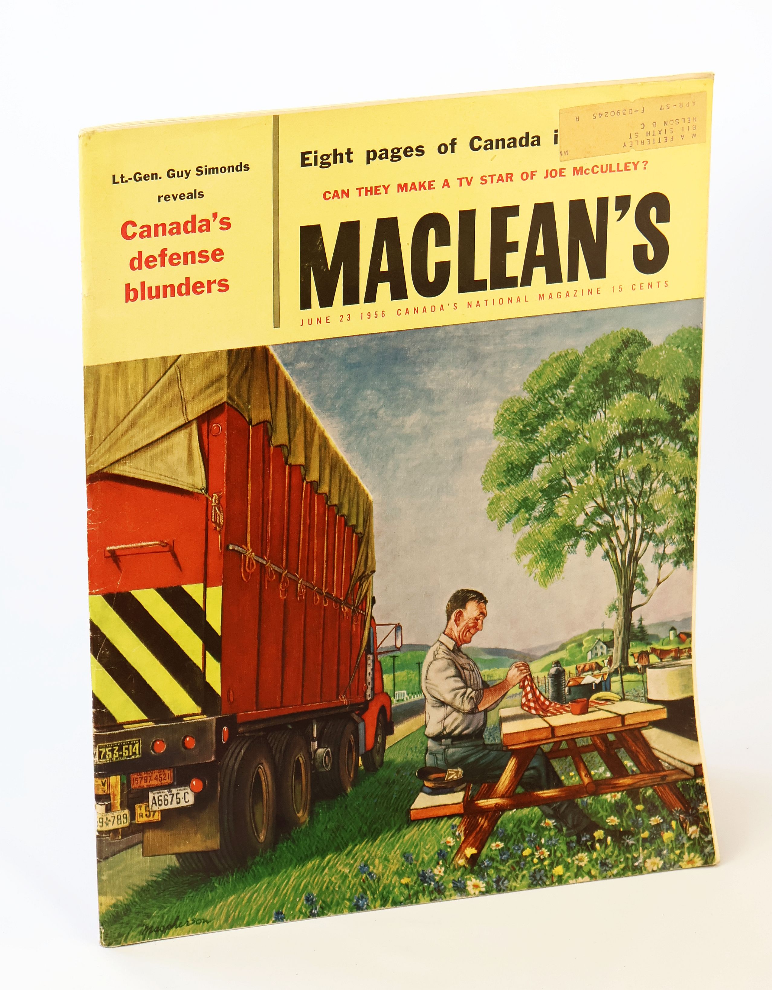 Image for Maclean's - Canada's National Magazine, June 23, 1956, Volume 69, Number 13 - What Makes Them Swim The Channel Maclean's - Canada's National Magazine, June 23, 1956, Volume 69, Number 13 - What Makes Them Swim The Channel