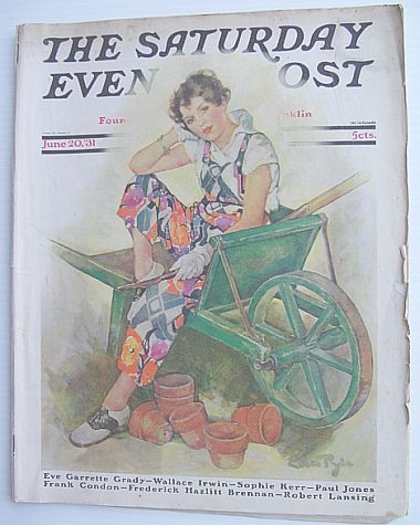 Image for The Saturday Evening Post Magazine: Volume 203 June 20, 1931 Number 51