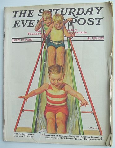 Image for The Saturday Evening Post Magazine: Volume 203 July 12, 1930 Number 2