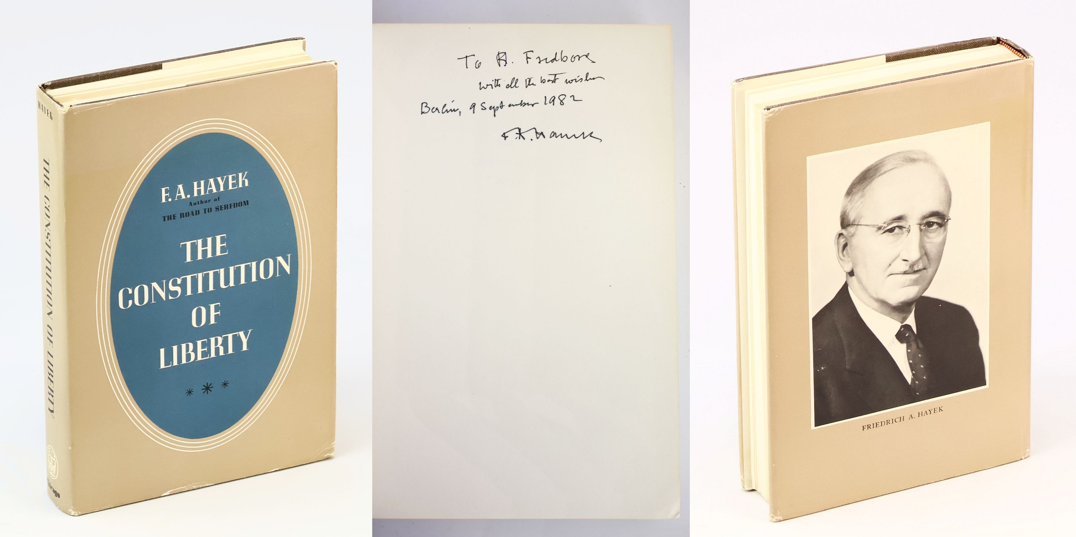 Image for The Constitution of Liberty The Constitution of Liberty