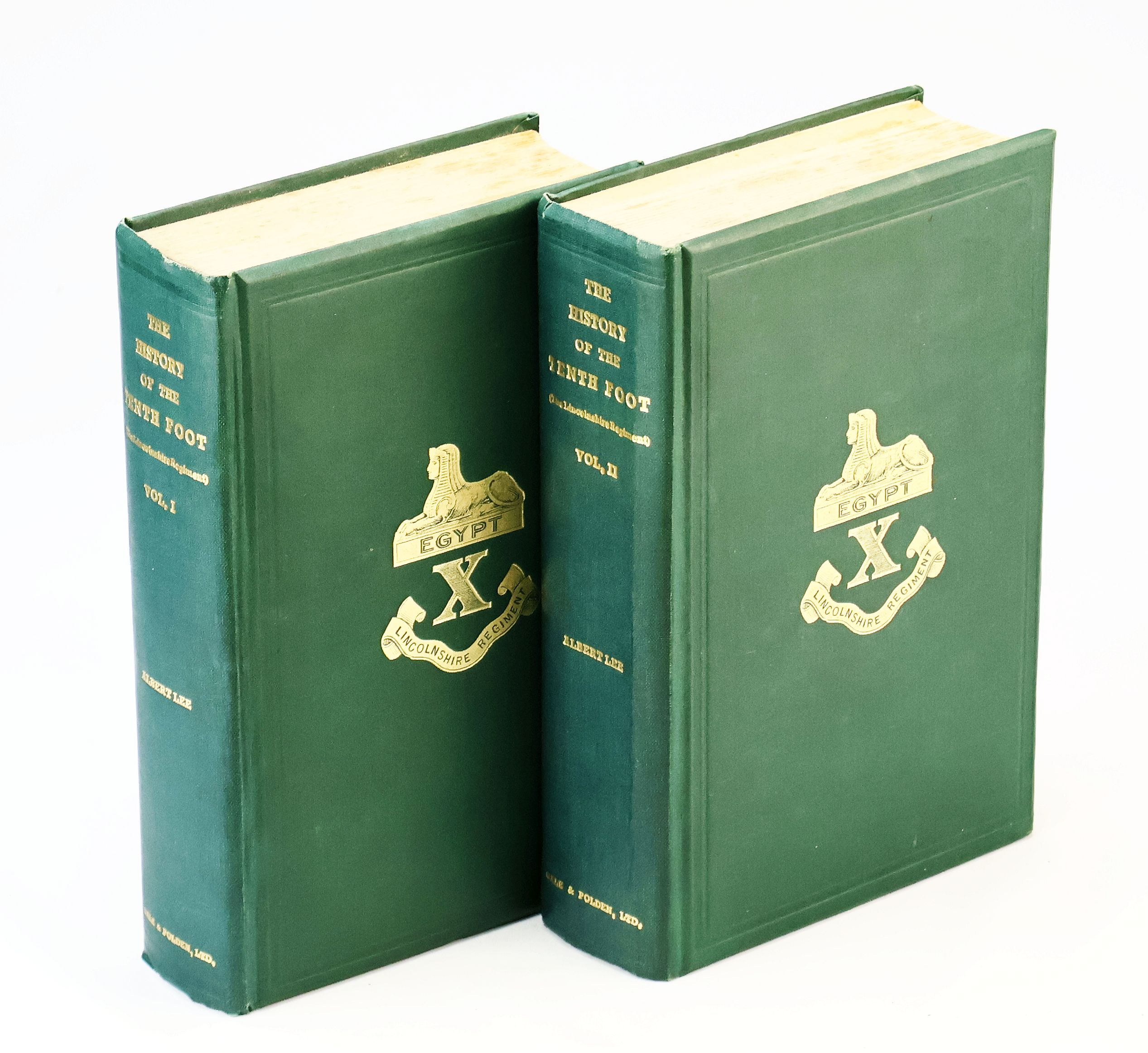The History of the Tenth Foot (The Lincolnshire Regiment) - Complete in Two Volumes