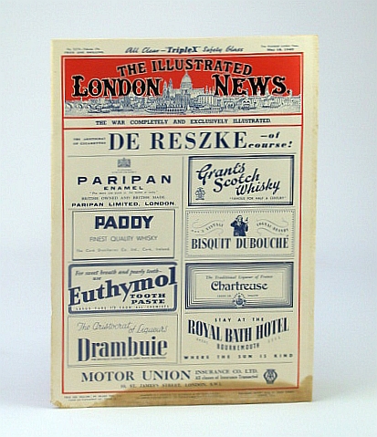 Image for The Illustrated London News (ILN), Saturday, May 18, 1940 - Nazi Invasion of the Netherlands / Dutch Machine Gun Crew Cover Photo