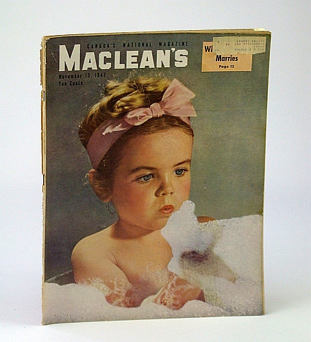 Image for Maclean's - Canada's National Magazine, November (Nov.) 15, 1947: The United Nations (U.N.) - Biggest Show on Earth