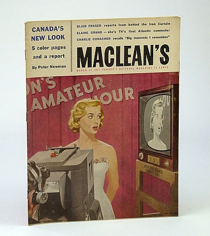 Image for Maclean's - Canada's National Magazine, March (Mar.) 16, 1957 - The Conacher Story (Part 3) / Elaine Grand