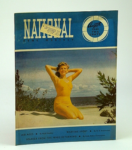 Image for National Home Monthly Magazine, August (Aug.) 1942 - Air Aces / Sport in Wartime