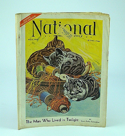 Image for National Home Monthly Magazine, March 1934 - "The Incredible Romance of Adolph Hitler" / The Grand National Horse Race