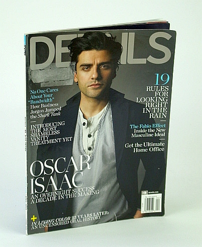 Image for Details Magazine, April (Apr.) 2015 - Oscar Isaac Cover Photo