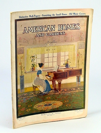 Image for American Homes and Gardens Magazine, January (Jan.) 1914 - Home of Mr. S.Z. Poli at Woodmont, Connecticut