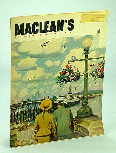 Image for Maclean's - Canada's National Magazine, 15 May 1951 - Why Wives Are Going Out to Work / Fred White - Toughest Man Afloat
