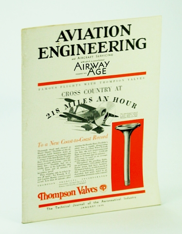 Image for Aviation Engineering and Aircraft Servicing (Magazine), With Which is Consolidated Airway Age - The Technical Journal of the Aeronautical Industry, January (Jan.) 1932 -  The Sperry Automatic Pilot / The Herrick Vertoplane