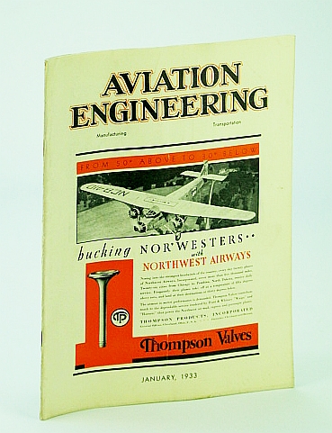 Image for Aviation Engineering (Magazine), January (Jan.) 1933 - Servicing the Autogiro / History of the Scintilla Magneto