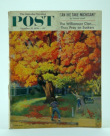 Image for The Saturday Evening Post, October 27, 1956 - Sam Goody is Duke of the Disc Dealers