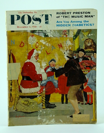 Image for The Saturday Evening Post,, December (Dec.) 6, 1958 - Robert Preston is "The Music Man" / Hidden Diabetics / Tokyo!