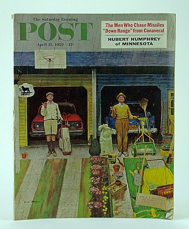 Image for The Saturday Evening Post,, April (Apr.) 25, 1959 -  I Lost My Wife, Linda Beech, to Tokyo TV