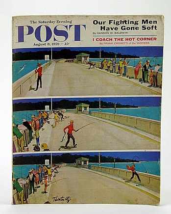 Image for The Saturday Evening Post, August (Aug.) 8, 1959 - The Struggle to Get (Jimmy) Hoffa