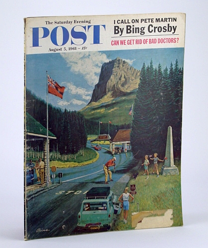 Image for The Saturday Evening Post, August (Aug.) 5, 1961 -  Bing Crosby Calls on Pete Martin
